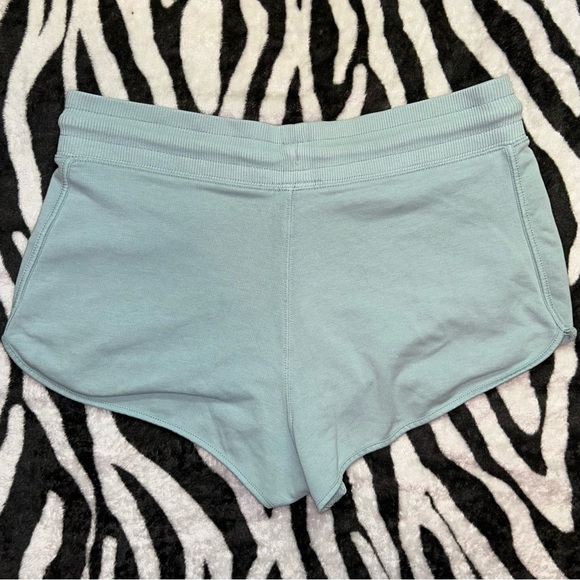 Ivy Park/Beyoncé Light Blue/Mint Mini Shorts - Picture 3 of 3